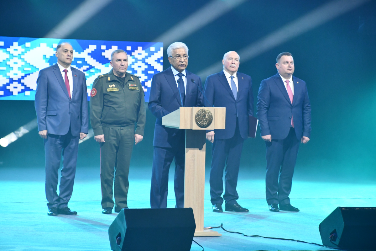 Генеральный секретарь ОДКБ выступил на торжественной церемонии открытия XI Международной выставки вооружения и военной техники «MILEX – 2023» в Минске  